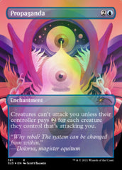 Propaganda // Propaganda (Borderless) [Secret Lair Drop Series] | Jomio and Rueliete's Cards and Comics
