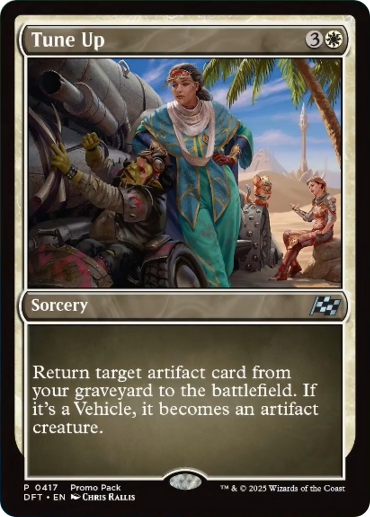 Tune Up (Promo Pack) [Aetherdrift Promos] | Jomio and Rueliete's Cards and Comics