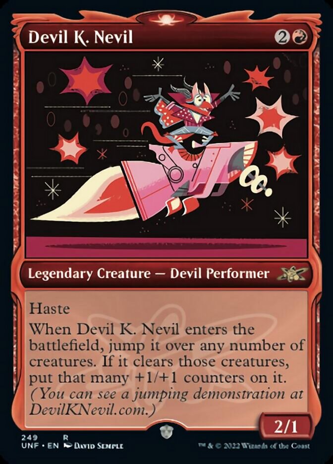 Devil K. Nevil (Showcase) [Unfinity] | Jomio and Rueliete's Cards and Comics