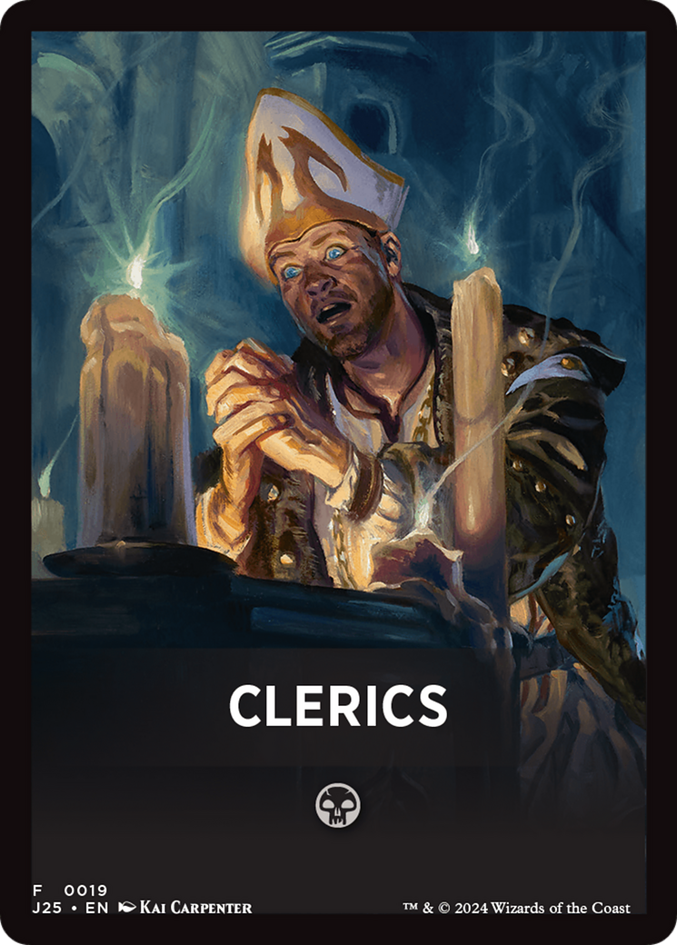 Clerics Theme Card [Foundations Jumpstart Front Cards] | Jomio and Rueliete's Cards and Comics