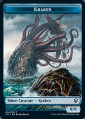 Wurm // Kraken Double-Sided Token [Commander 2021 Tokens] | Jomio and Rueliete's Cards and Comics
