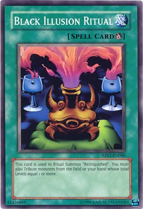 Black Illusion Ritual [RP01-EN060] Common | Jomio and Rueliete's Cards and Comics