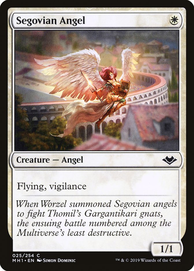 Segovian Angel [Modern Horizons] | Jomio and Rueliete's Cards and Comics