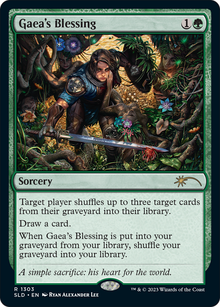 Gaea's Blessing [Secret Lair Drop Series] | Jomio and Rueliete's Cards and Comics