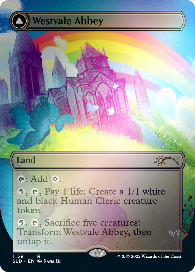Westvale Abbey // Ormendahl, Profane Prince (Borderless) [Secret Lair: From Cute to Brute] | Jomio and Rueliete's Cards and Comics