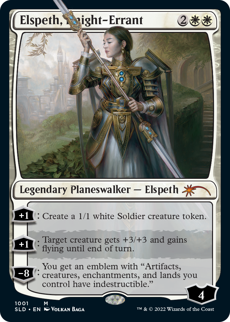 Elspeth, Knight-Errant [Secret Lair Drop Series] | Jomio and Rueliete's Cards and Comics