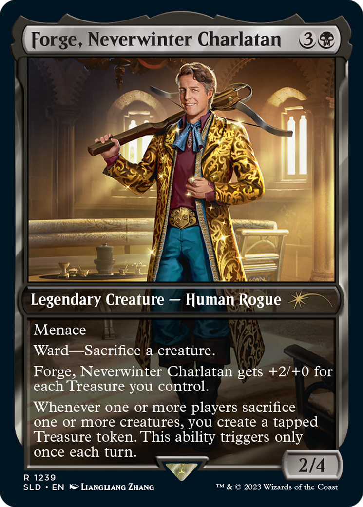 Forge, Neverwinter Charlatan [Secret Lair Drop Series] | Jomio and Rueliete's Cards and Comics