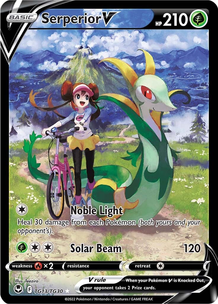 Serperior V (TG13/TG30) [Sword & Shield: Silver Tempest] | Jomio and Rueliete's Cards and Comics