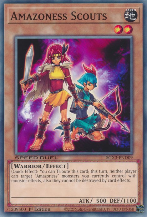 Amazoness Scouts [SGX3-END09] Common | Jomio and Rueliete's Cards and Comics