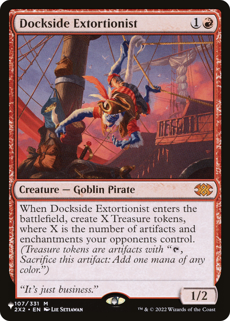 Dockside Extortionist [The List] | Jomio and Rueliete's Cards and Comics