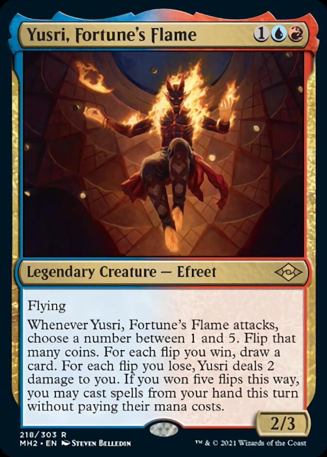 Yusri, Fortune's Flame [Modern Horizons 2] | Jomio and Rueliete's Cards and Comics