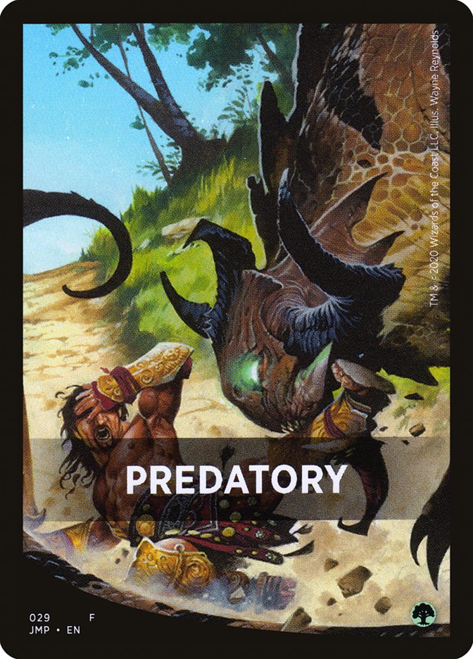 Predatory [Jumpstart Front Cards] | Jomio and Rueliete's Cards and Comics