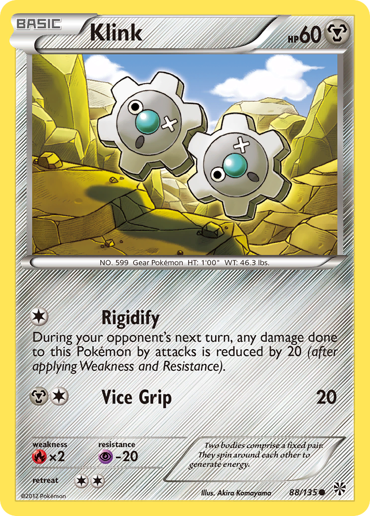Klink (88/135) [Black & White: Plasma Storm] | Jomio and Rueliete's Cards and Comics