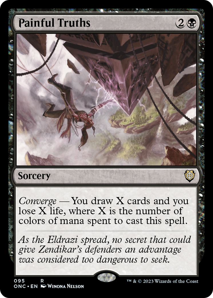 Painful Truths [Phyrexia: All Will Be One Commander] | Jomio and Rueliete's Cards and Comics