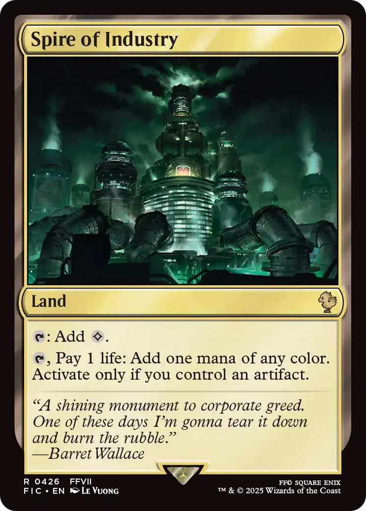 Spire of Industry [FINAL FANTASY Commander] | Jomio and Rueliete's Cards and Comics