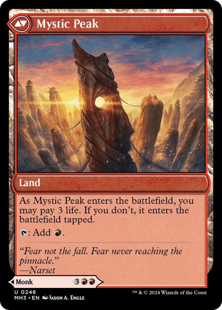 Pinnacle Monk [Modern Horizons 3] | Jomio and Rueliete's Cards and Comics
