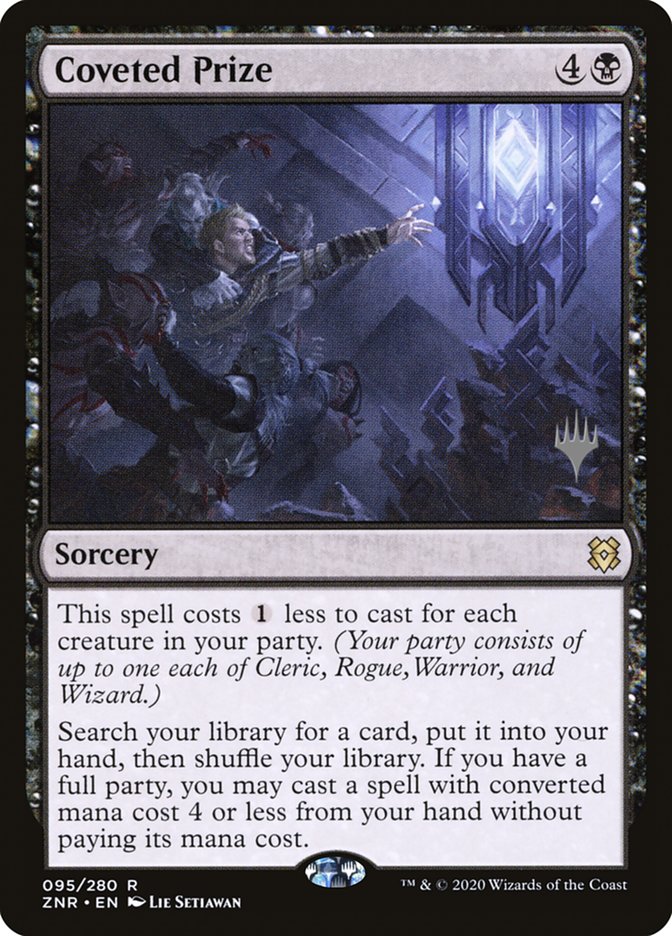 Coveted Prize (Promo Pack) [Zendikar Rising Promos] | Jomio and Rueliete's Cards and Comics