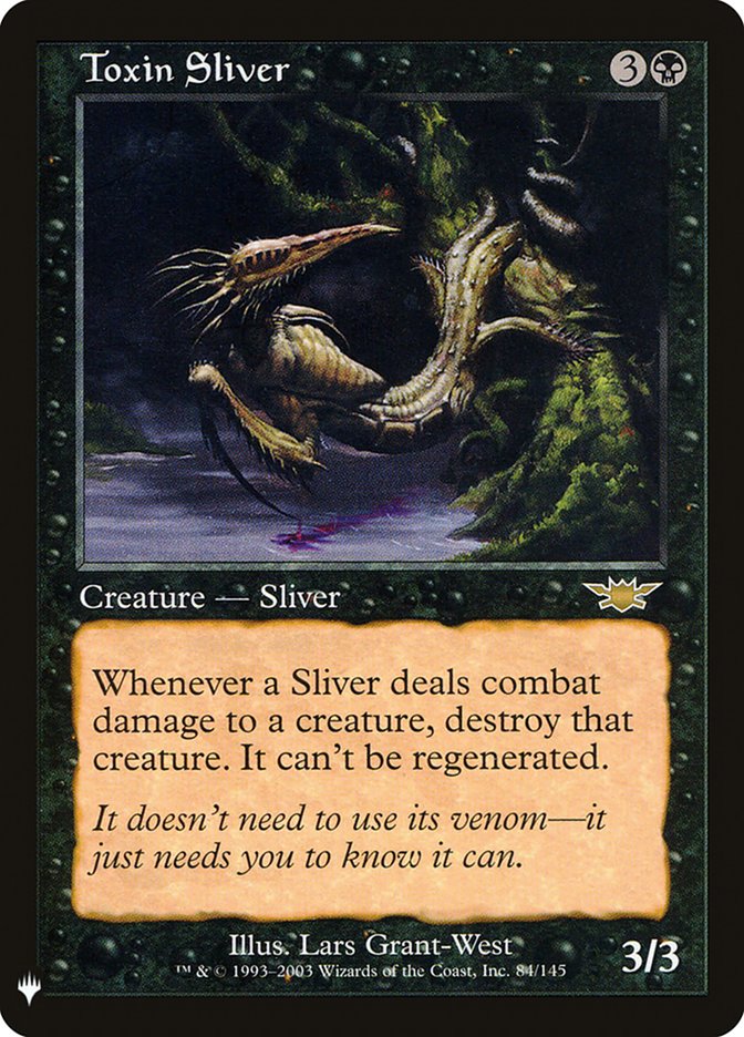 Toxin Sliver [Mystery Booster] | Jomio and Rueliete's Cards and Comics