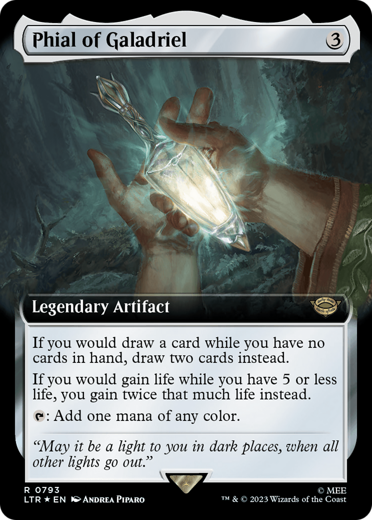 Phial of Galadriel (Extended Art) (Surge Foil) [The Lord of the Rings: Tales of Middle-Earth] | Jomio and Rueliete's Cards and Comics