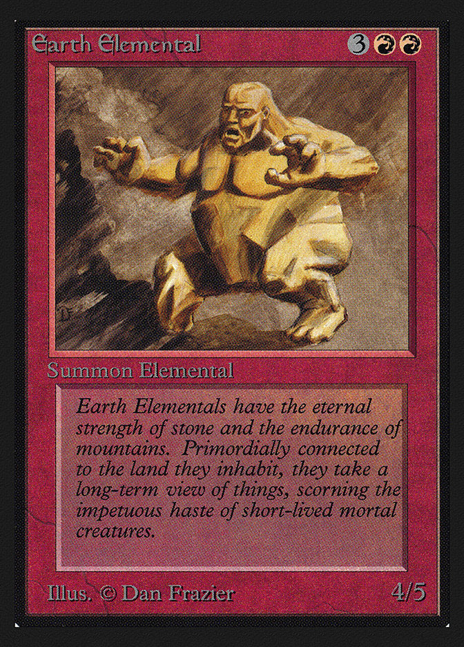 Earth Elemental [Collectors' Edition] | Jomio and Rueliete's Cards and Comics