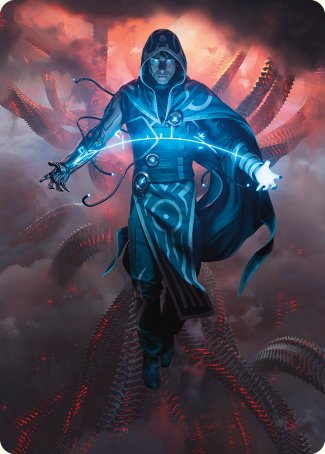 Jace, the Perfected Mind Art Card [Phyrexia: All Will Be One Art Series] | Jomio and Rueliete's Cards and Comics