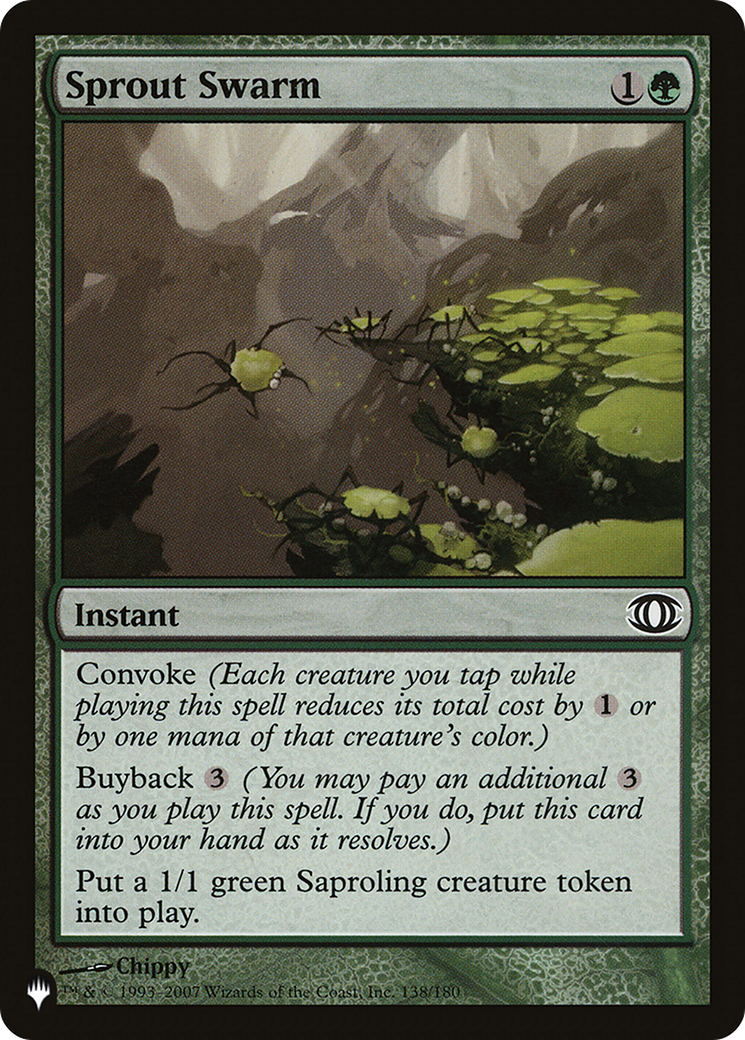 Sprout Swarm [The List] | Jomio and Rueliete's Cards and Comics