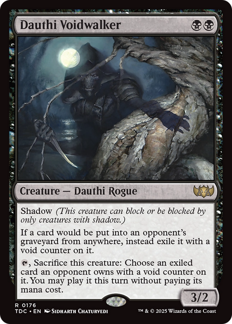 Dauthi Voidwalker [Tarkir: Dragonstorm Commander] | Jomio and Rueliete's Cards and Comics