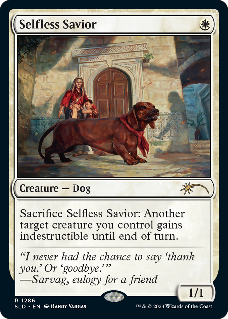 Selfless Savior [Secret Lair Drop Series] | Jomio and Rueliete's Cards and Comics
