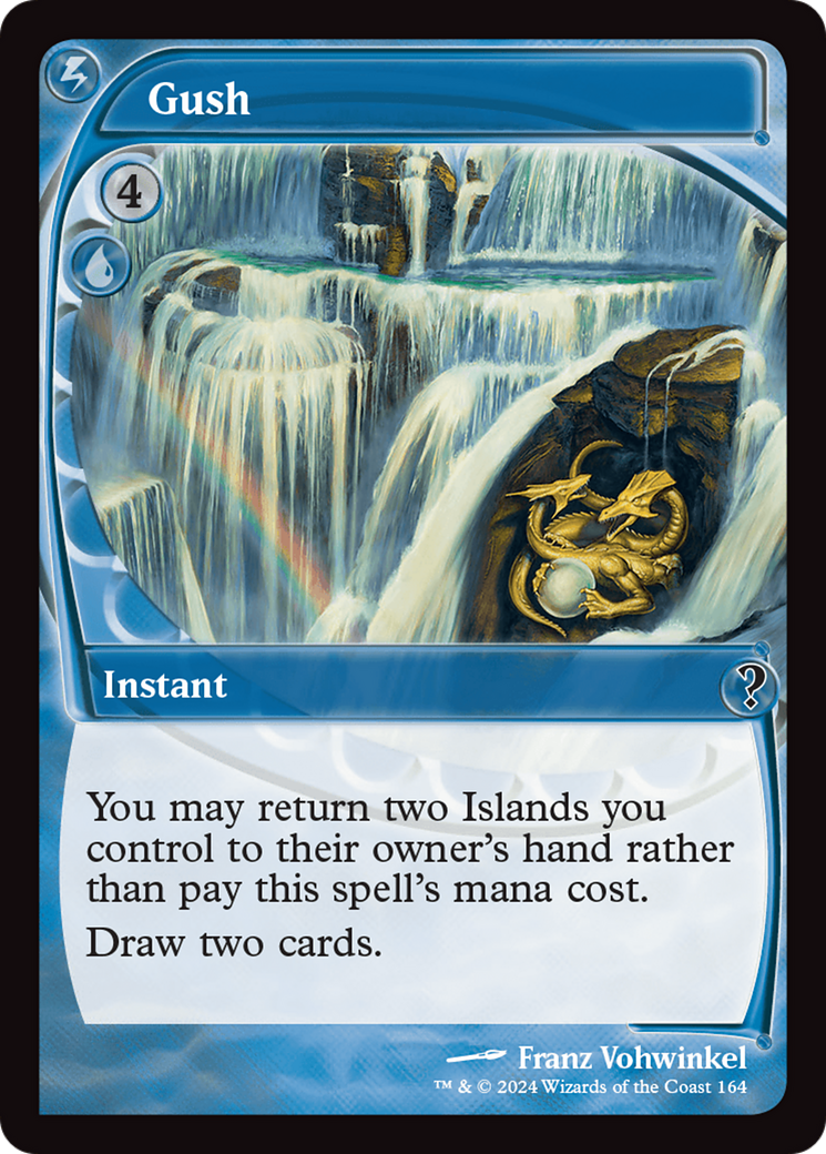 Gush (Future Sight) [Mystery Booster 2] | Jomio and Rueliete's Cards and Comics