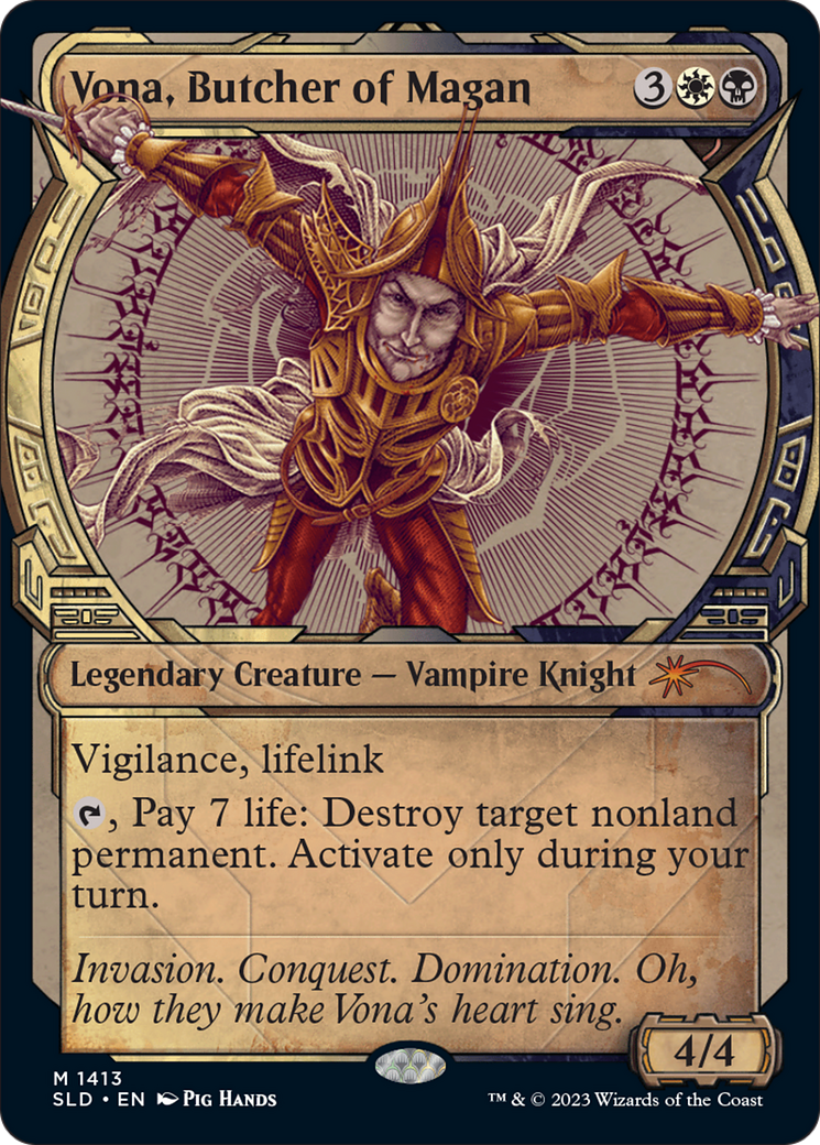 Vona, Butcher of Magan [Secret Lair Drop Series] | Jomio and Rueliete's Cards and Comics