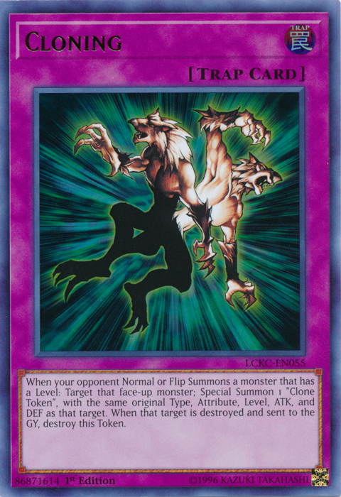 Cloning [LCKC-EN055] Ultra Rare | Jomio and Rueliete's Cards and Comics