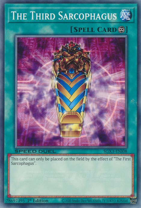 The Third Sarcophagus [SGX3-ENI08] Common | Jomio and Rueliete's Cards and Comics