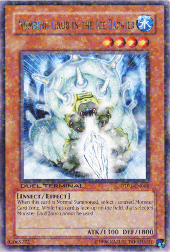 Numbing Grub in the Ice Barrier [DT01-EN066] Rare | Jomio and Rueliete's Cards and Comics