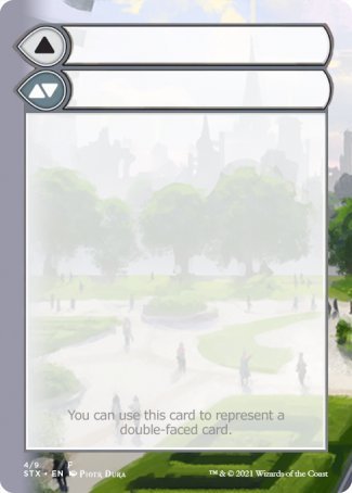 Helper Card (4/9) [Strixhaven: School of Mages Tokens] | Jomio and Rueliete's Cards and Comics