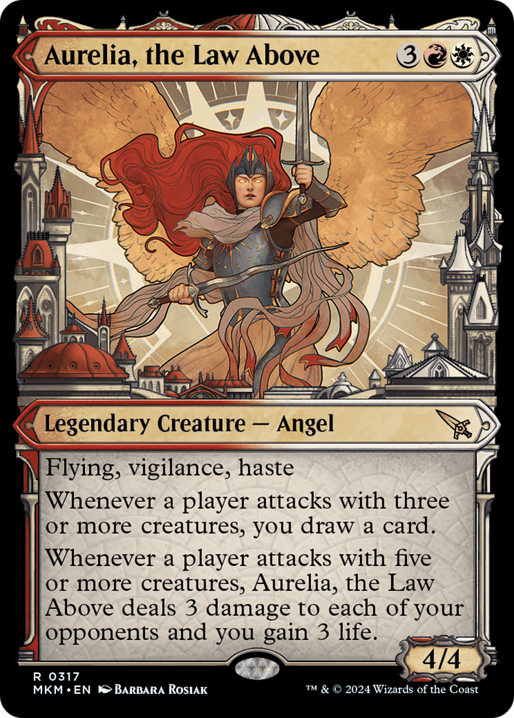 Aurelia, the Law Above (Showcase) (0317) [Murders at Karlov Manor] | Jomio and Rueliete's Cards and Comics
