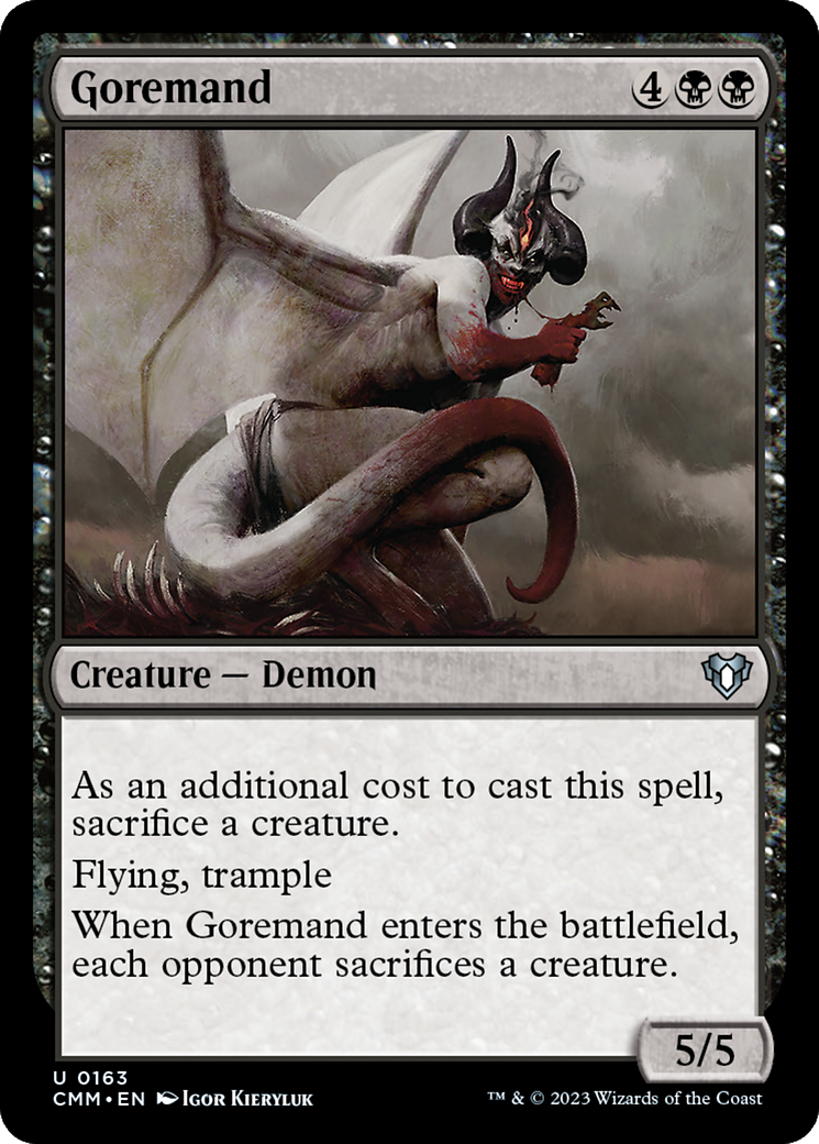 Goremand [Commander Masters] | Jomio and Rueliete's Cards and Comics