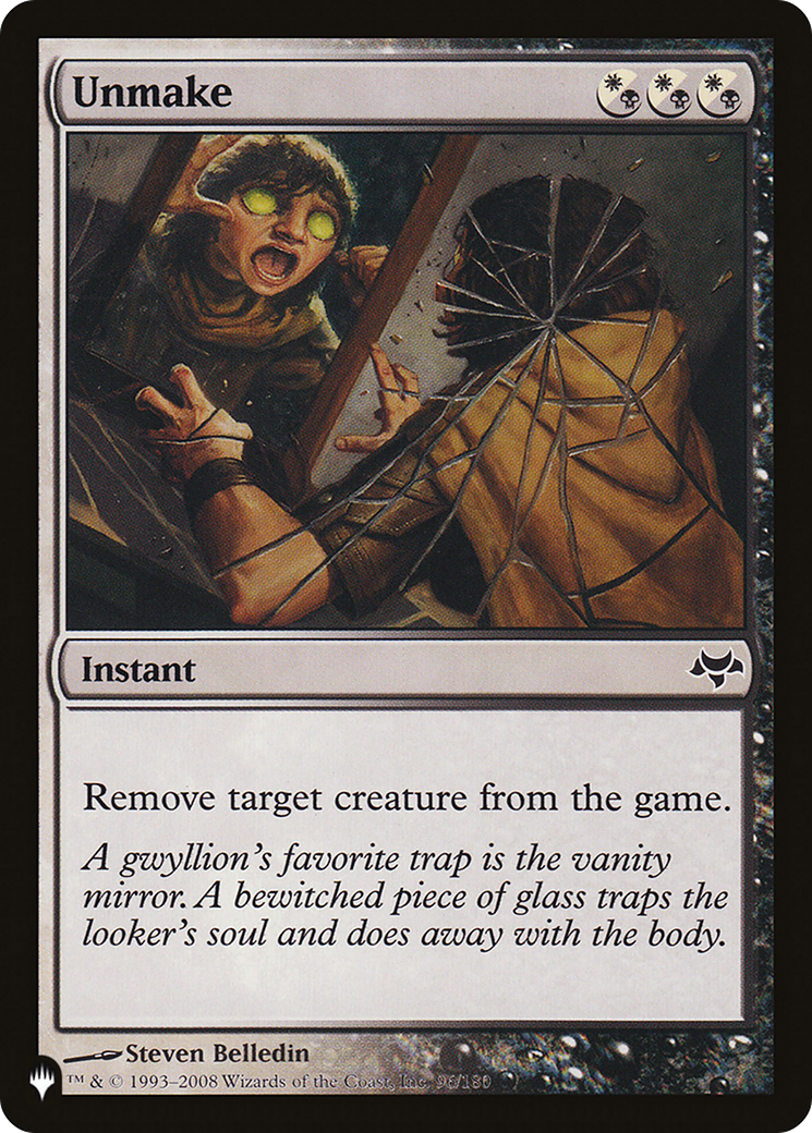 Unmake [The List] | Jomio and Rueliete's Cards and Comics