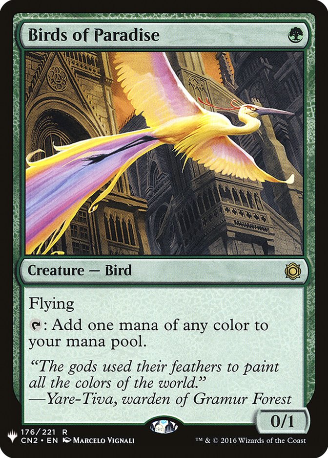 Birds of Paradise [Mystery Booster] | Jomio and Rueliete's Cards and Comics