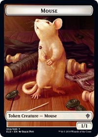 Mouse // Food (16) Double-Sided Token [Throne of Eldraine Tokens] | Jomio and Rueliete's Cards and Comics