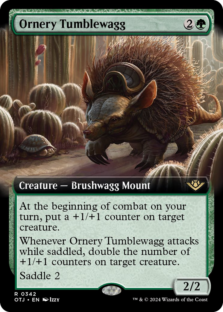 Ornery Tumblewagg (Extended Art) [Outlaws of Thunder Junction] | Jomio and Rueliete's Cards and Comics