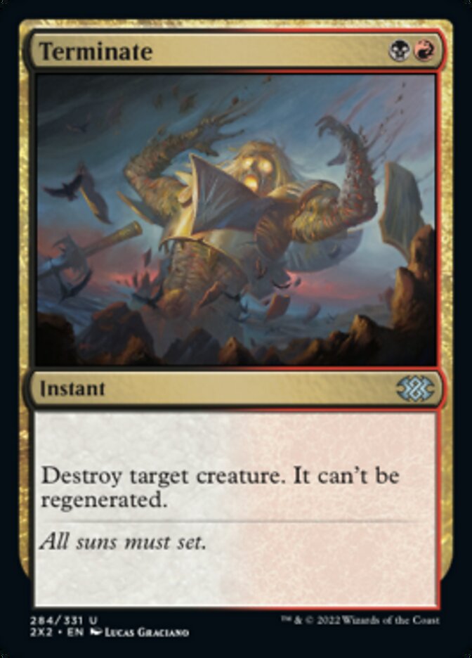 Terminate [Double Masters 2022] | Jomio and Rueliete's Cards and Comics