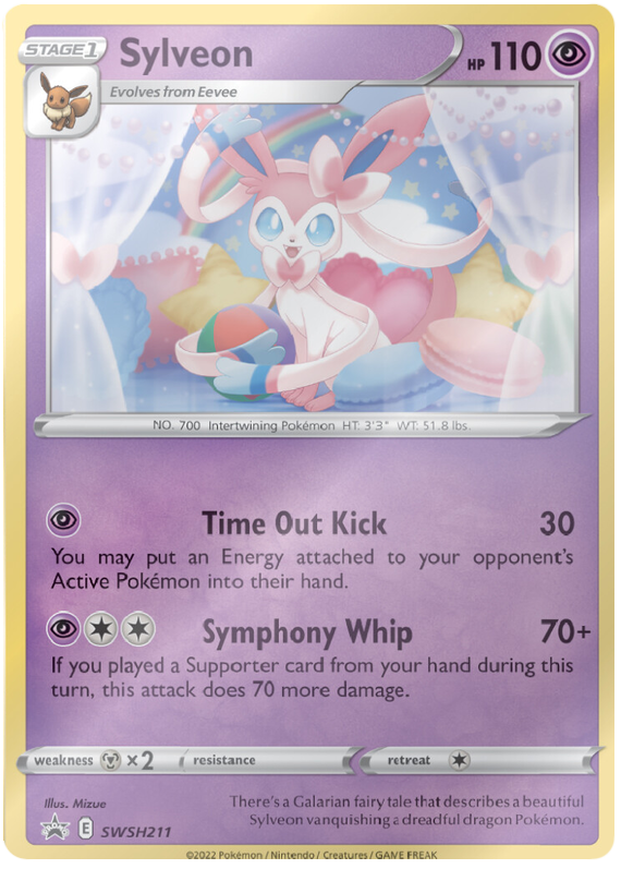 Sylveon (SWSH211) [Sword & Shield: Black Star Promos] | Jomio and Rueliete's Cards and Comics