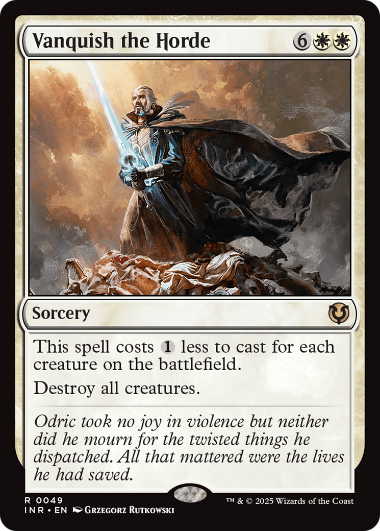 Vanquish the Horde [Innistrad Remastered] | Jomio and Rueliete's Cards and Comics