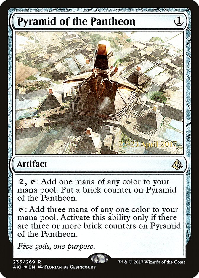 Pyramid of the Pantheon [Amonkhet Prerelease Promos] | Jomio and Rueliete's Cards and Comics