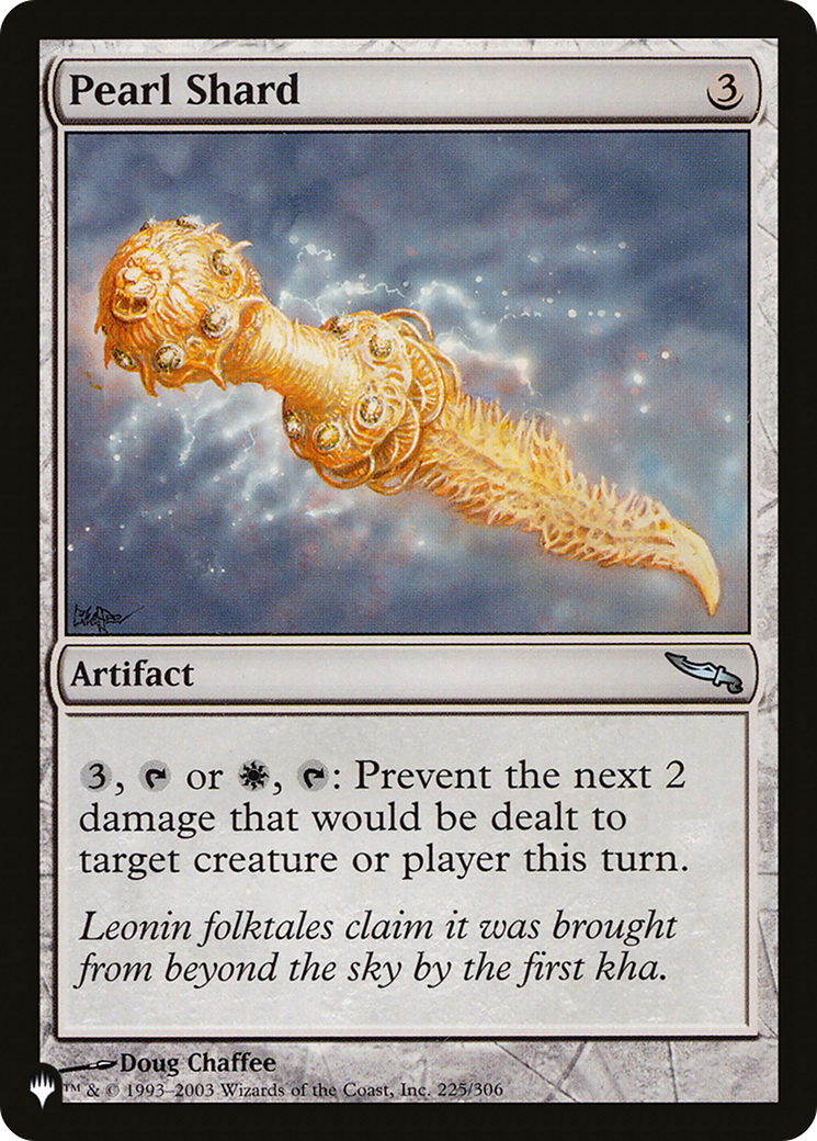 Pearl Shard [The List] | Jomio and Rueliete's Cards and Comics