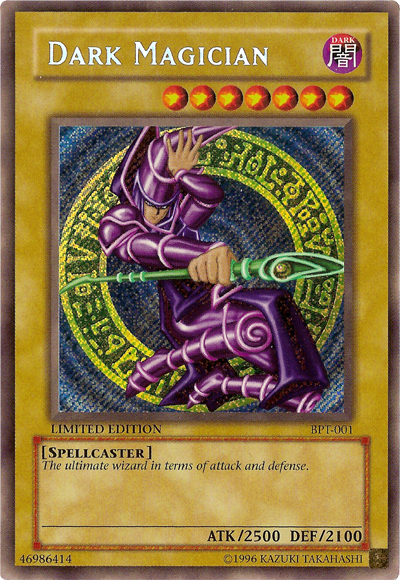 Dark Magician [BPT-001] Secret Rare | Jomio and Rueliete's Cards and Comics