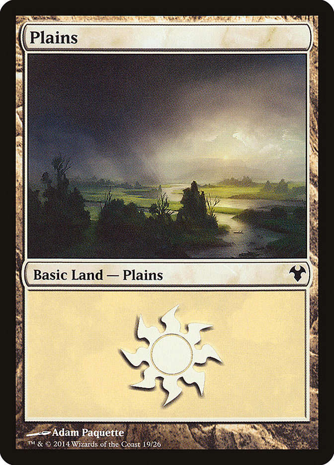 Plains (19) [Modern Event Deck 2014] | Jomio and Rueliete's Cards and Comics