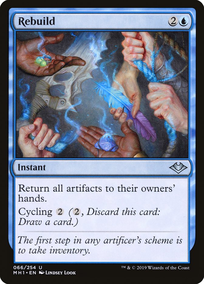 Rebuild [Modern Horizons] | Jomio and Rueliete's Cards and Comics