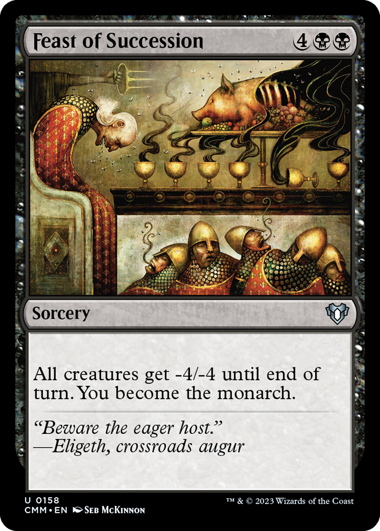 Feast of Succession [Commander Masters] | Jomio and Rueliete's Cards and Comics