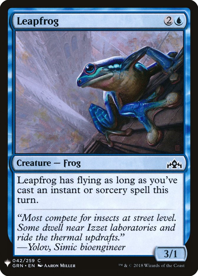 Leapfrog [Mystery Booster] | Jomio and Rueliete's Cards and Comics